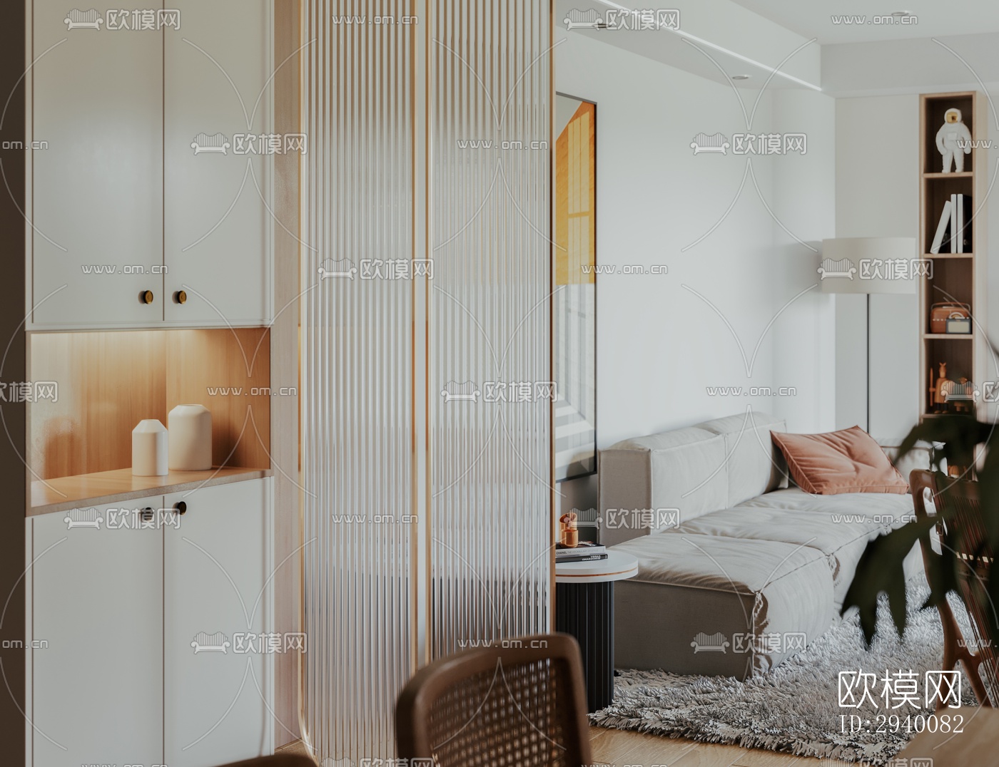 北欧平层效果图下载（渲染图8）