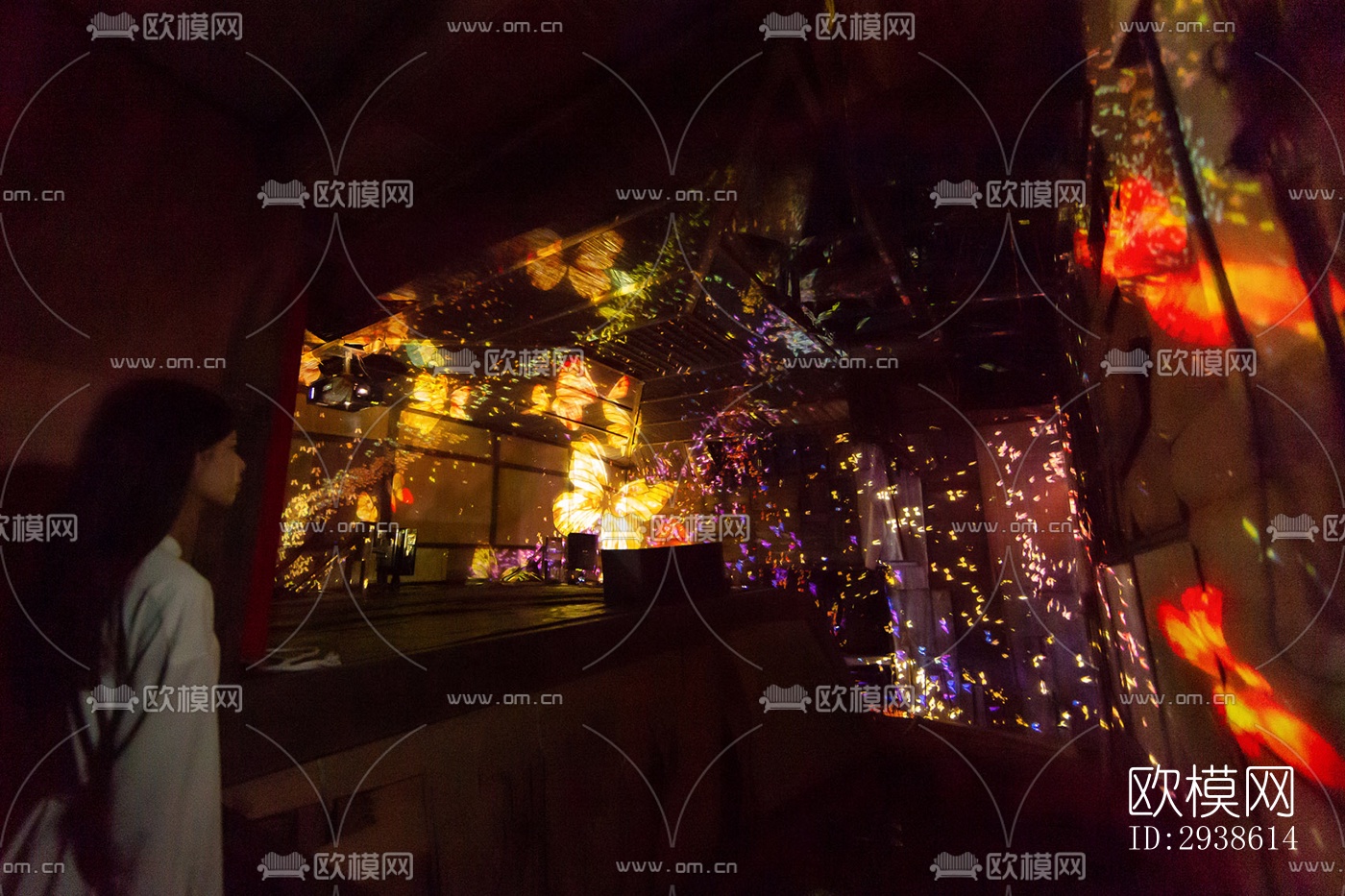 日式展览展厅效果图下载（渲染图7）