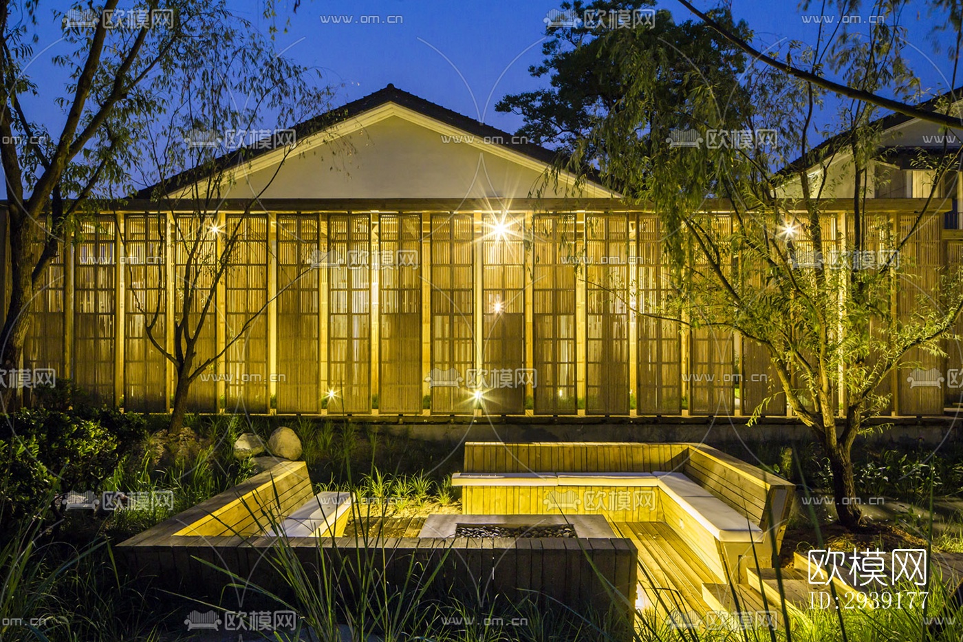 北欧酒店民宿效果图下载（渲染图10）