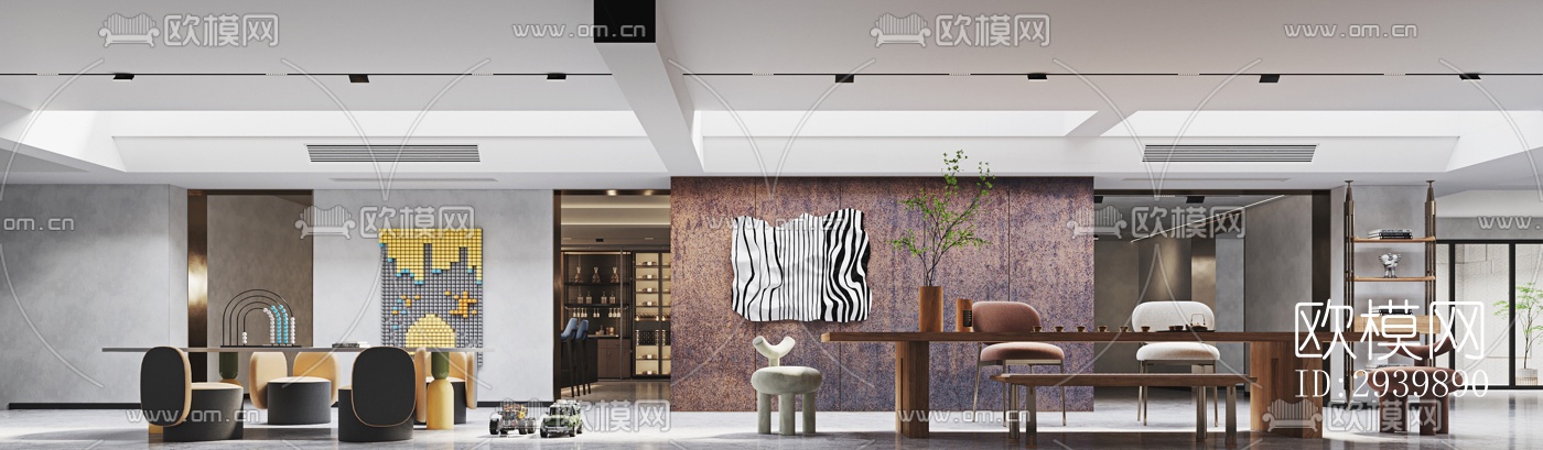 现代别墅效果图下载（渲染图5）