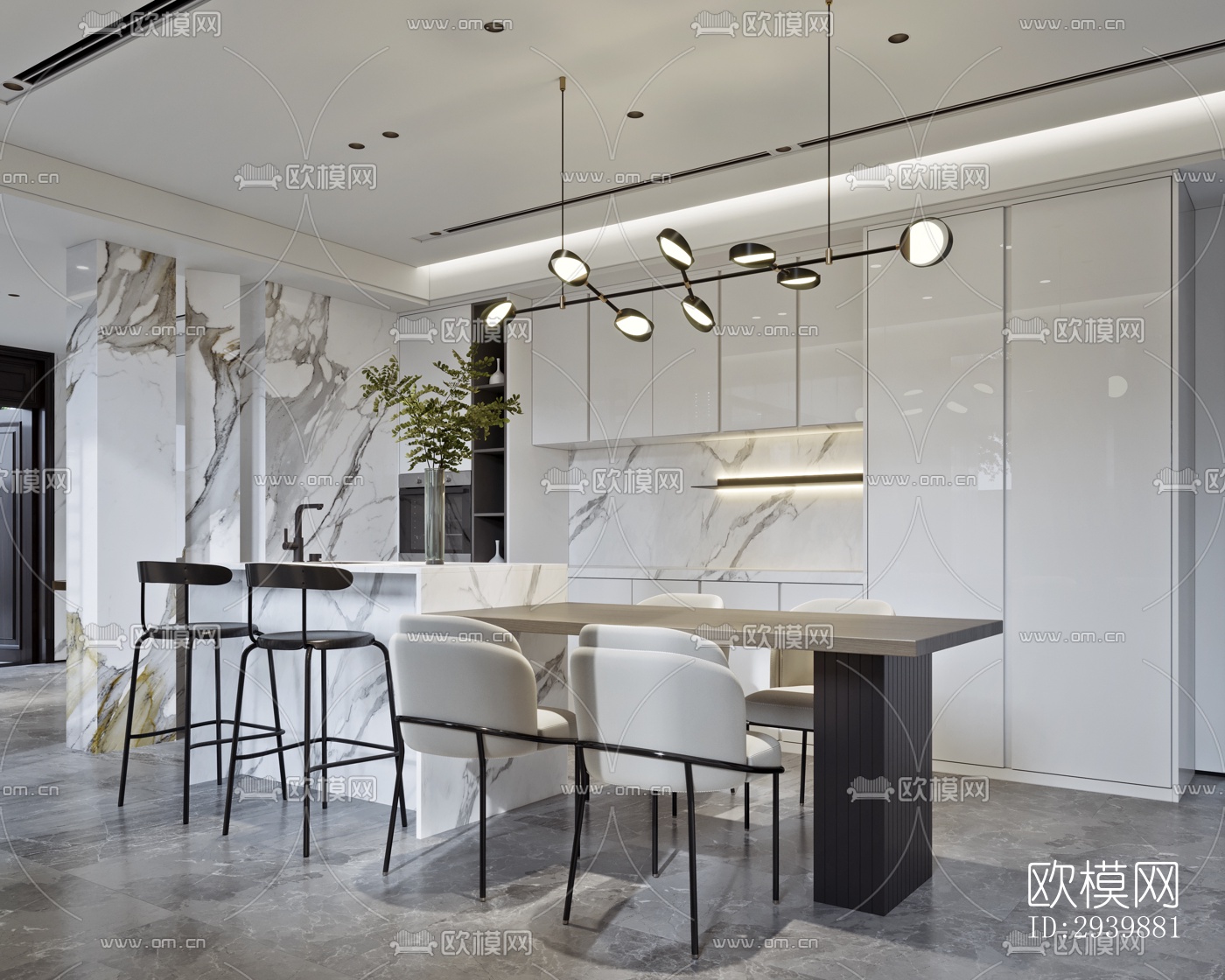 现代别墅效果图下载（渲染图9）