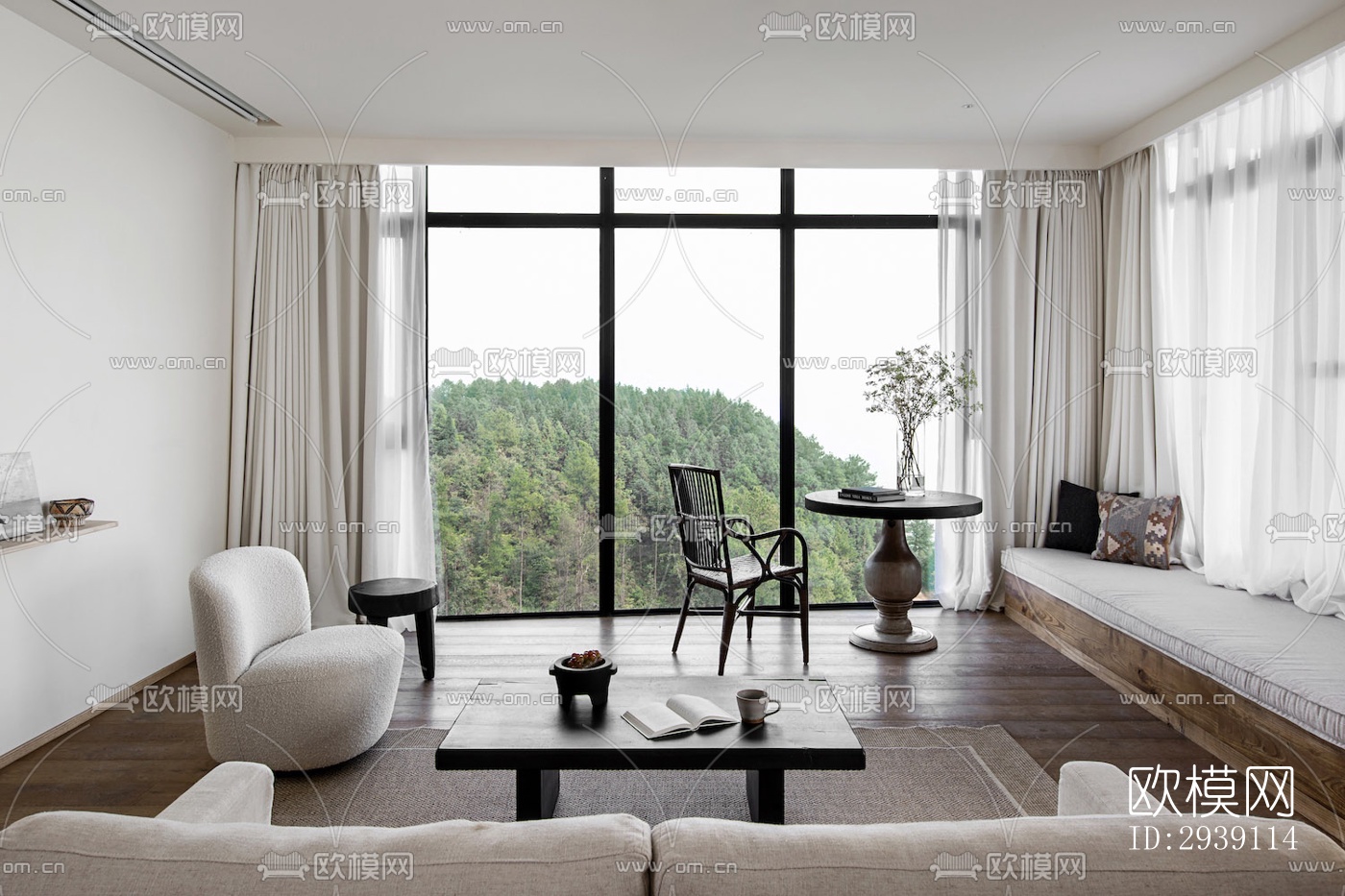 北欧酒店民宿效果图下载（渲染图15）