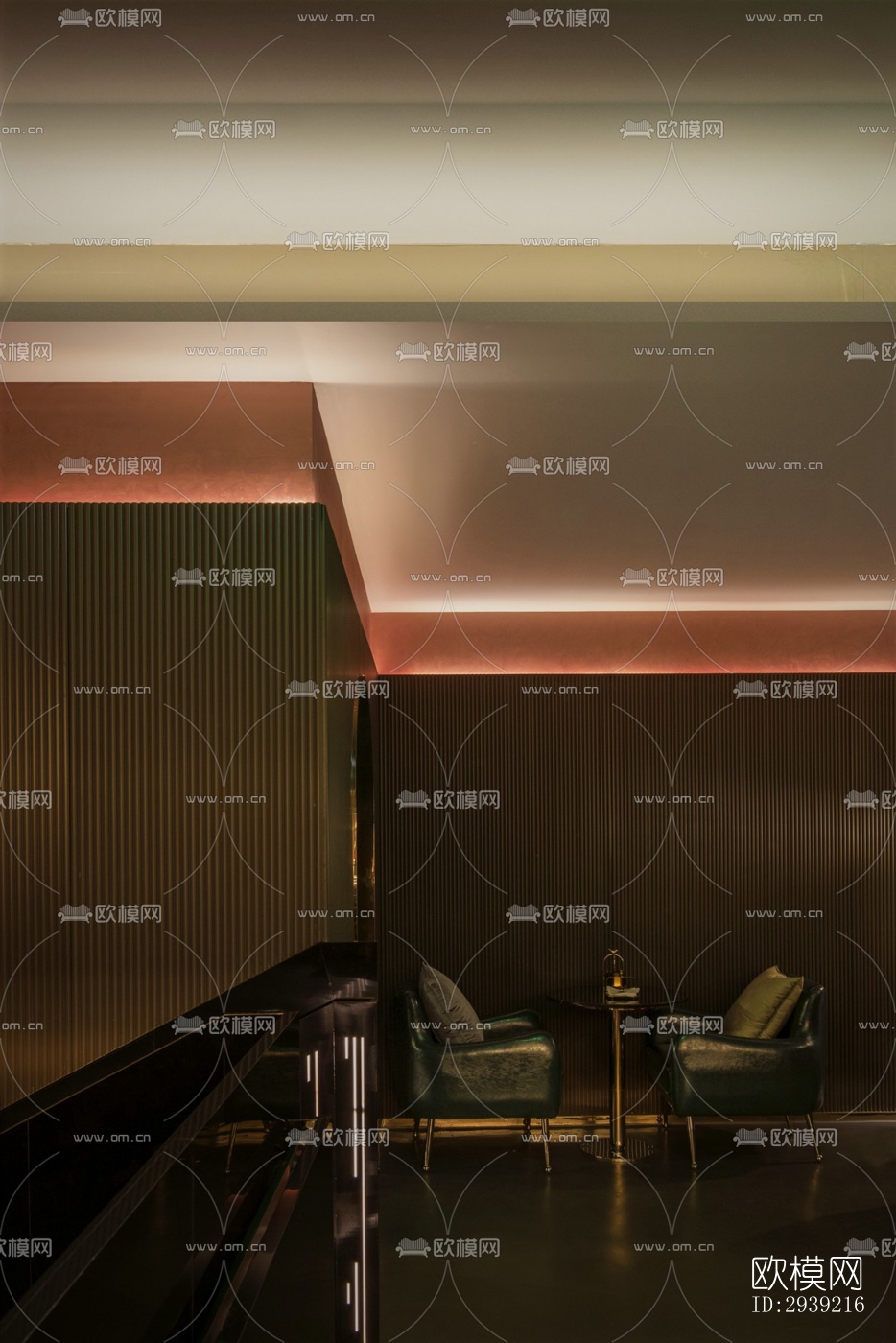 后现代酒店民宿效果图下载（渲染图9）