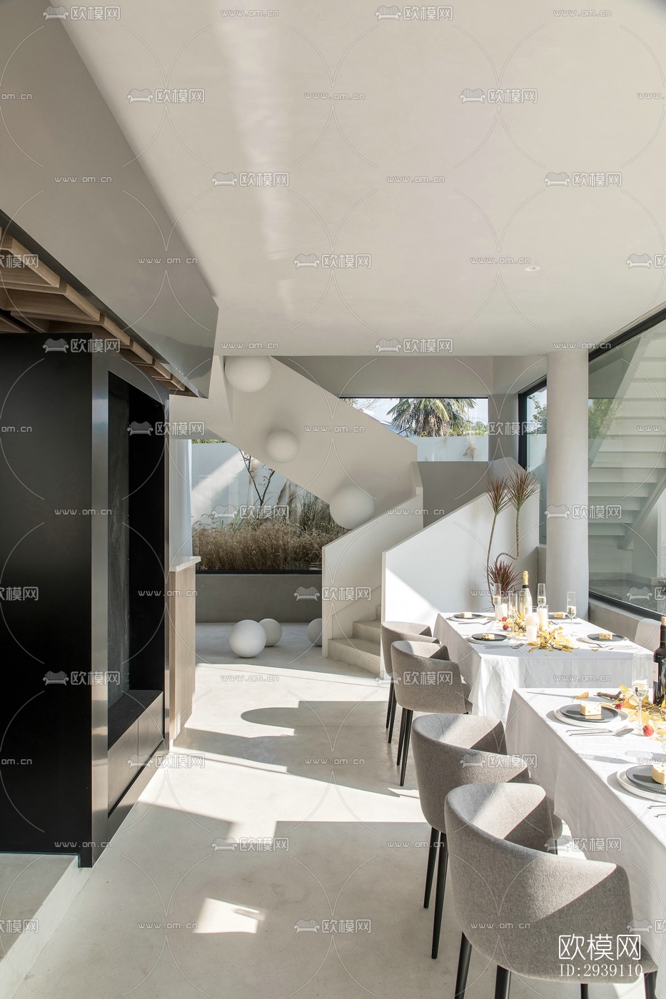 北欧酒店民宿效果图下载（渲染图9）