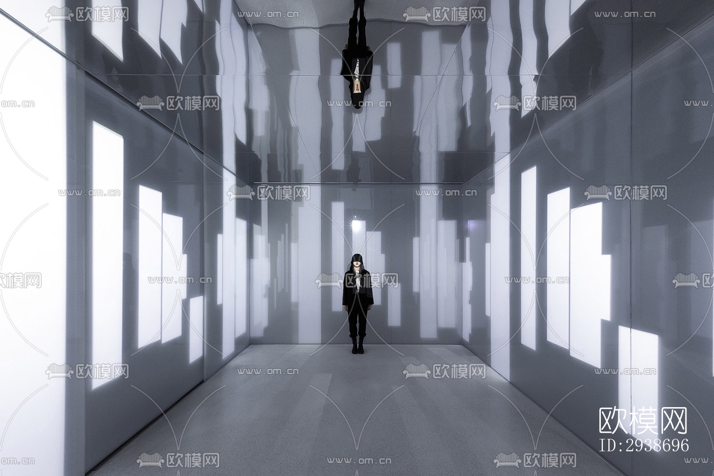 现代展览展厅效果图下载（渲染图18）