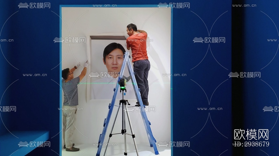 现代展览展厅效果图下载(渲染图10)