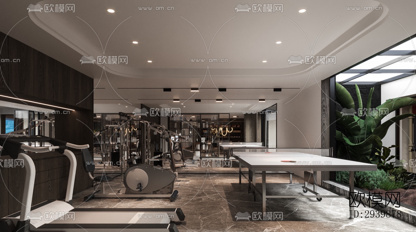 现代别墅效果图下载（渲染图11）