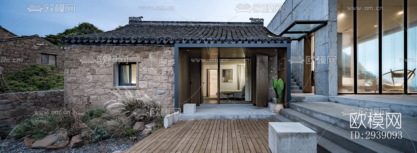 北欧酒店民宿效果图下载（渲染图5）