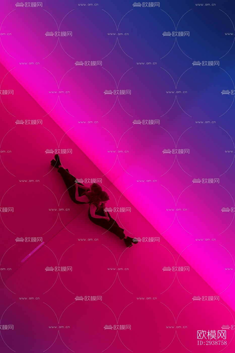 现代展览展厅效果图下载（渲染图19）