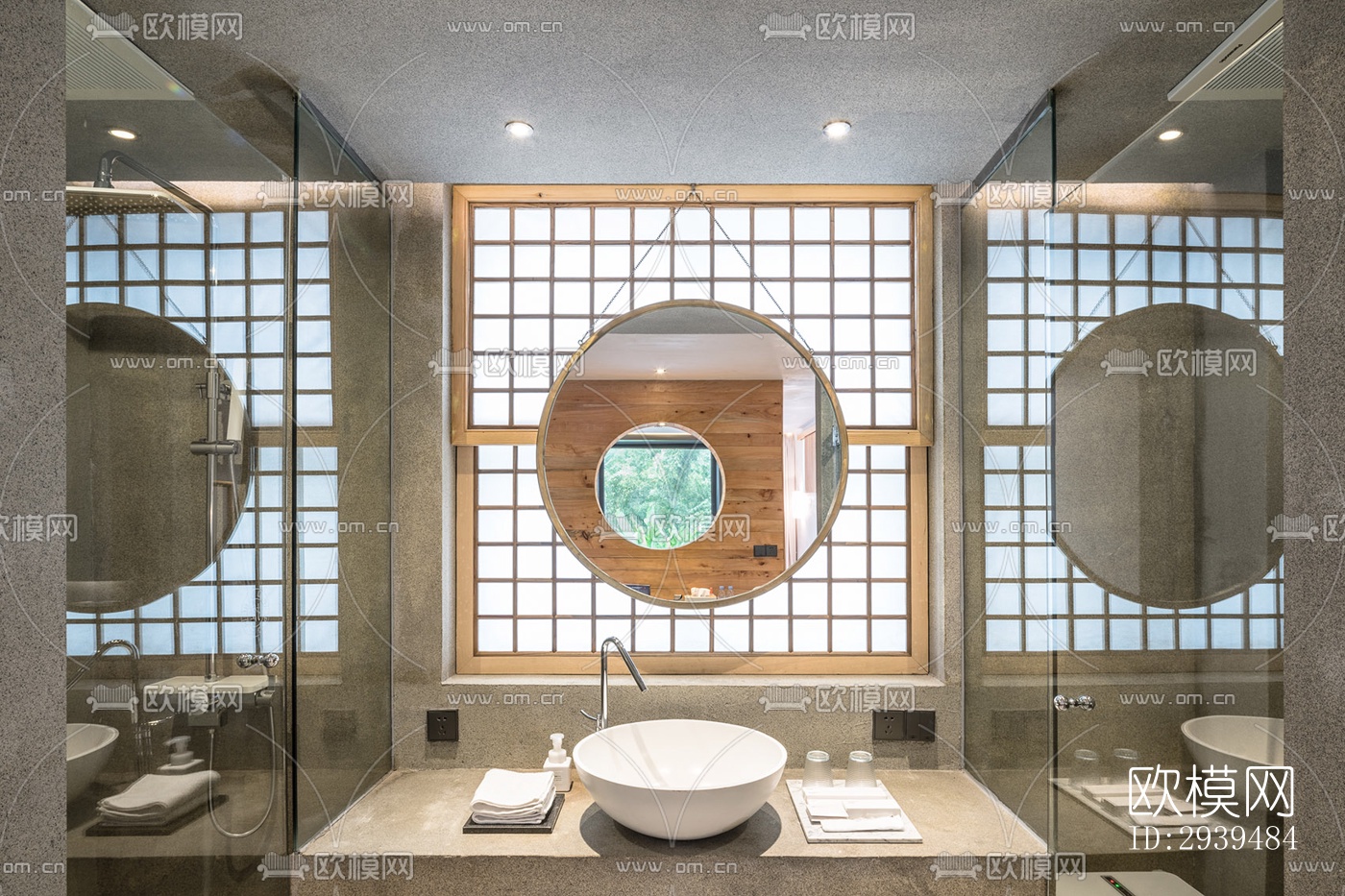 现代酒店民宿效果图下载（渲染图11）