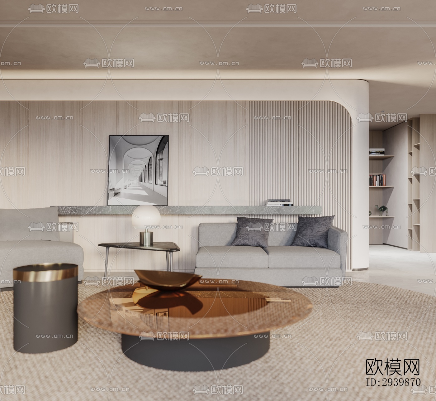 现代别墅效果图下载（渲染图5）