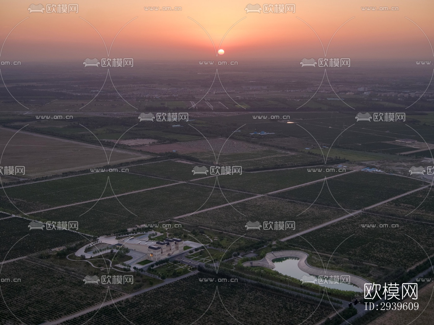 现代酒店民宿效果图下载（渲染图17）
