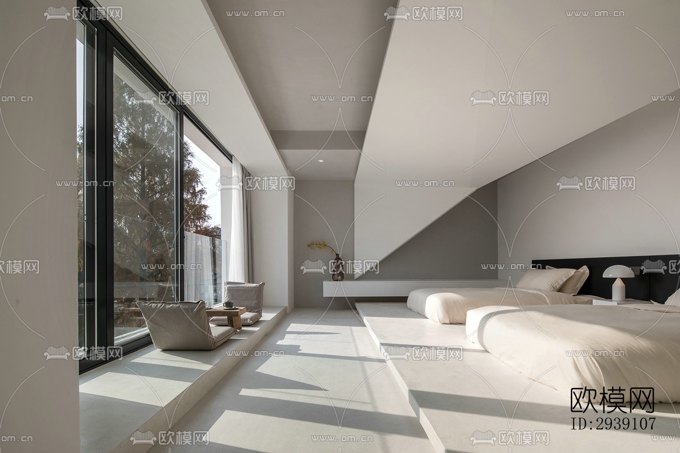 北欧酒店民宿效果图下载（渲染图16）