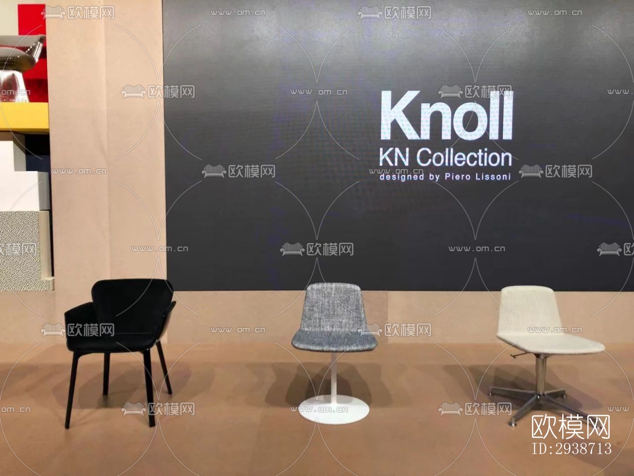 现代展览展厅效果图下载（渲染图4）