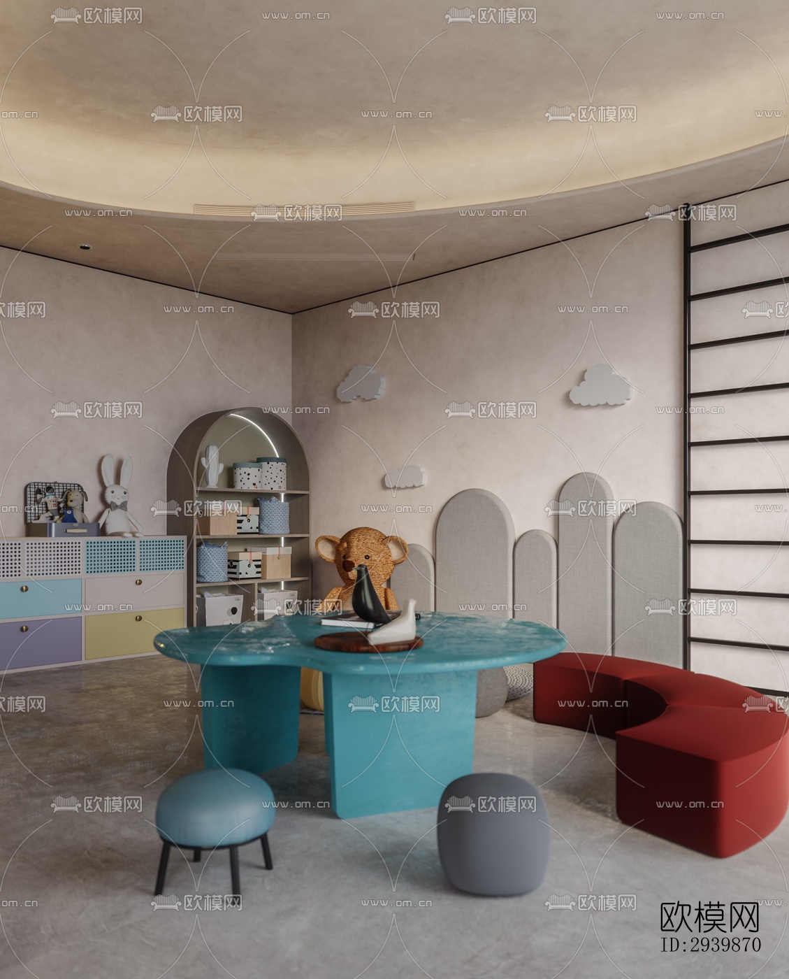 现代别墅效果图下载（渲染图10）