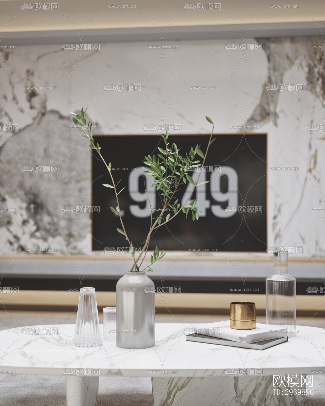 现代别墅效果图下载（渲染图17）