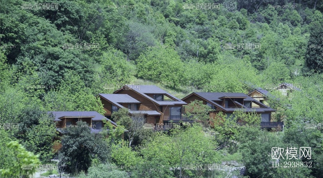 东南亚酒店民宿效果图下载（渲染图1）