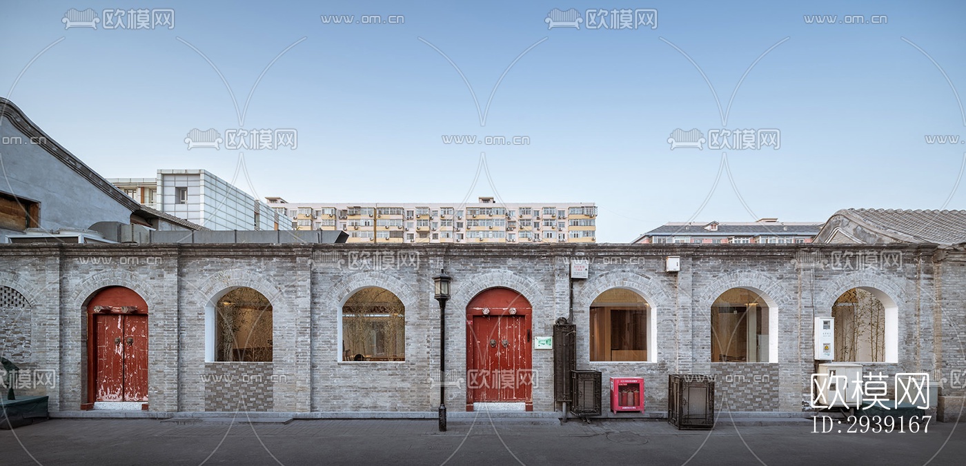 北欧酒店民宿效果图下载（渲染图1）