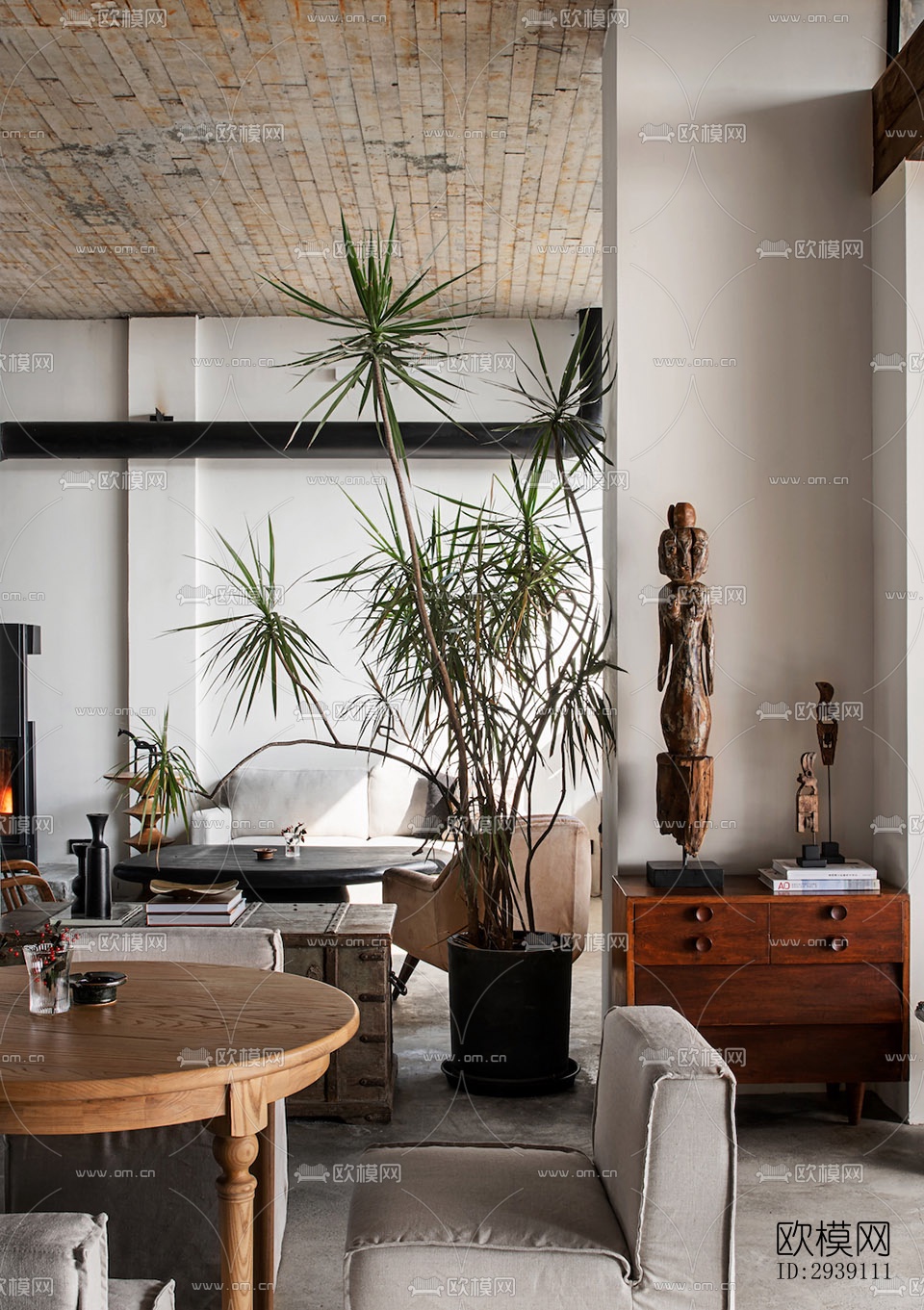 北欧酒店民宿效果图下载（渲染图7）