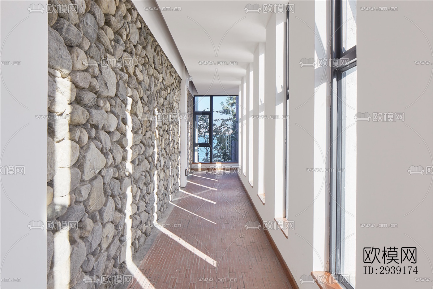 北欧酒店民宿效果图下载（渲染图13）