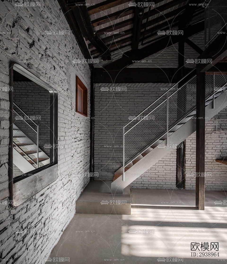 中式酒店民宿效果图下载（渲染图5）