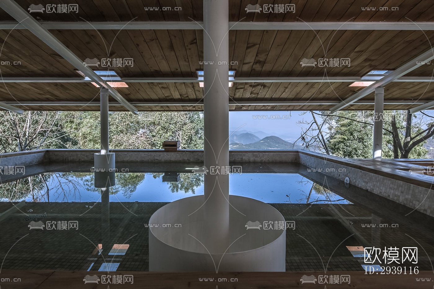 北欧酒店民宿效果图下载（渲染图17）