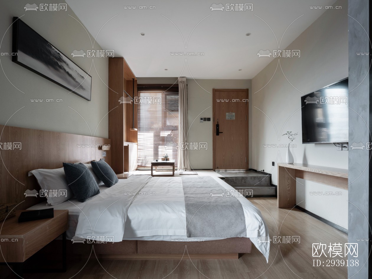 北欧酒店民宿效果图下载（渲染图3）