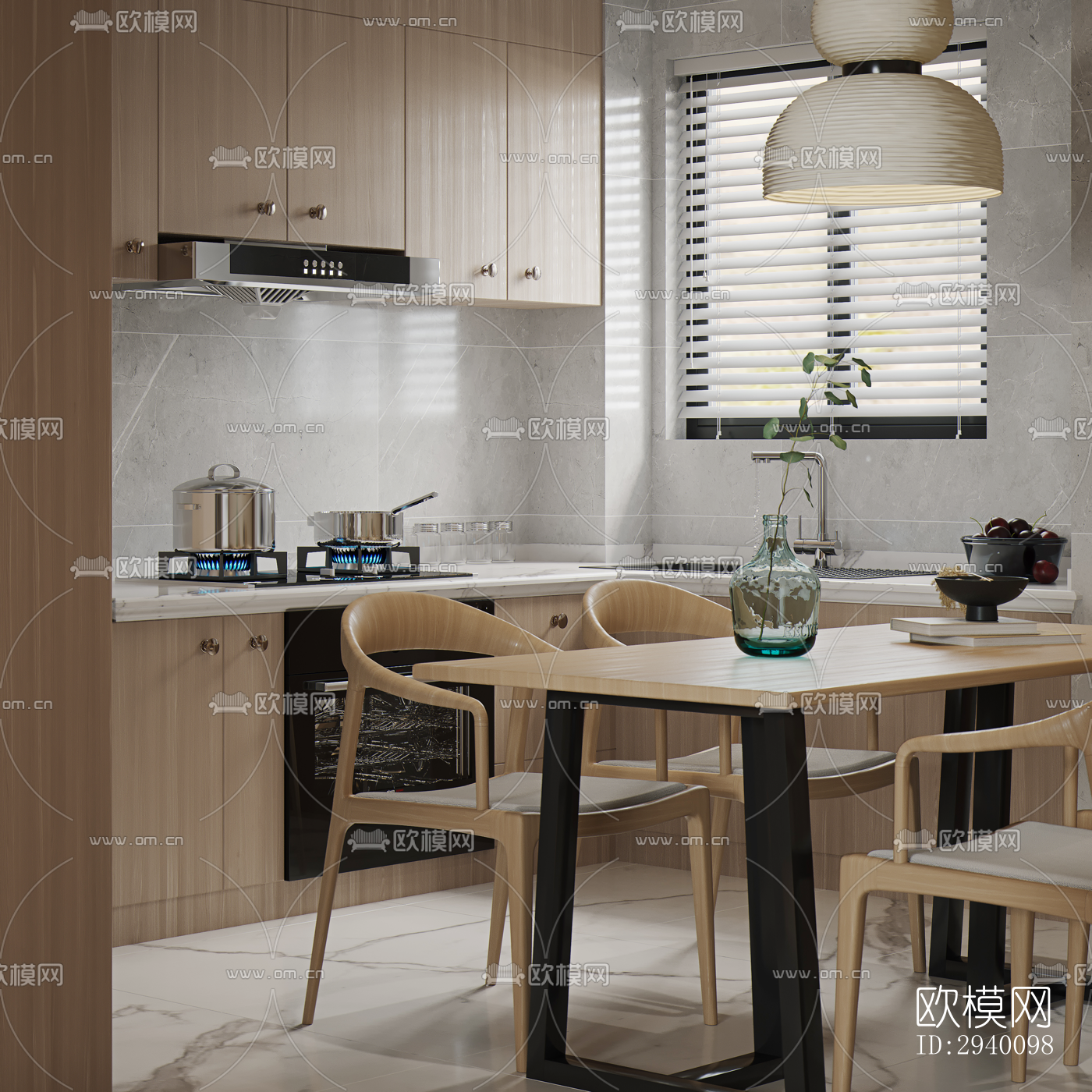 北欧平层效果图下载（渲染图12）