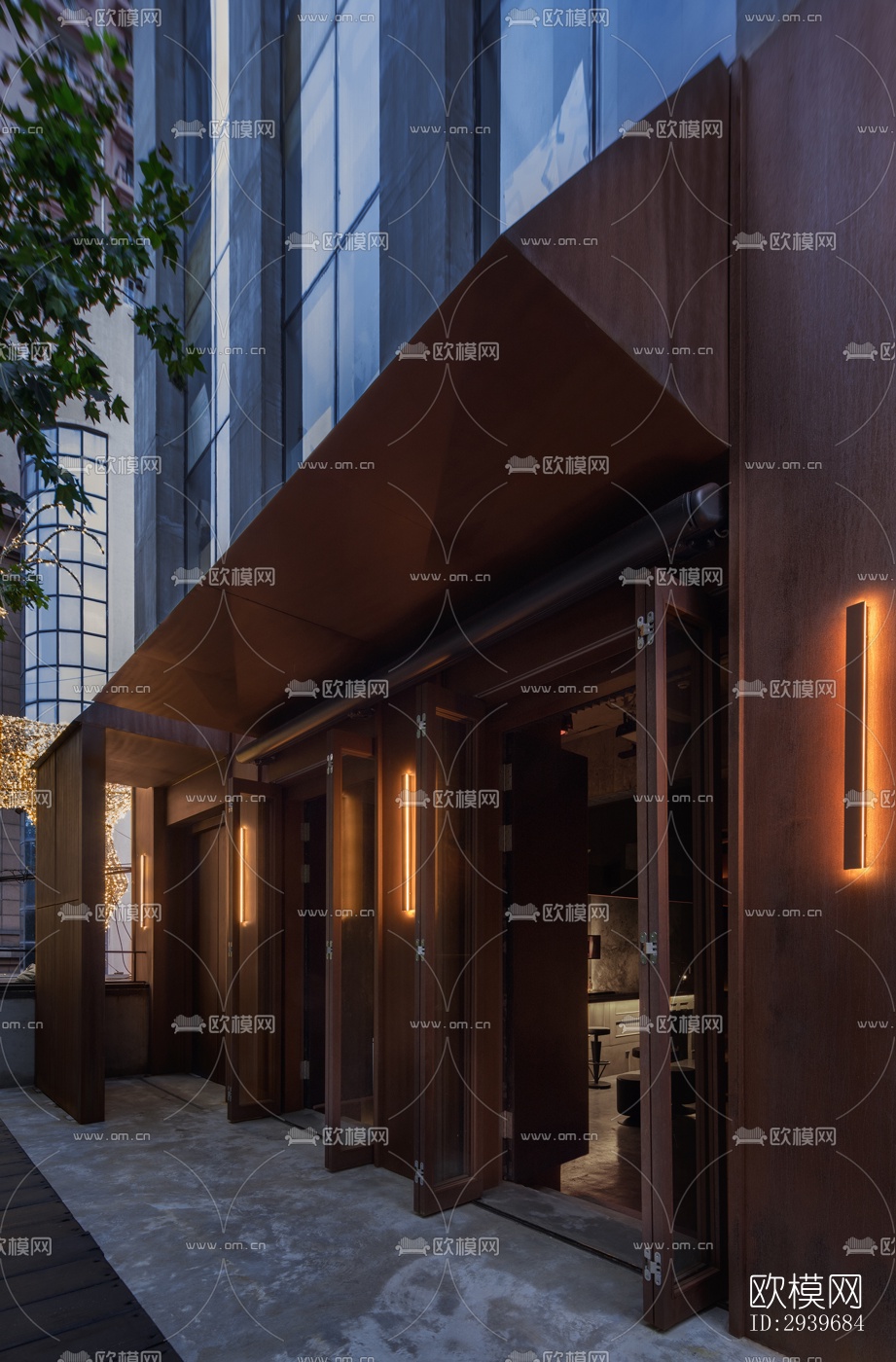 中古风酒吧效果图下载（渲染图5）