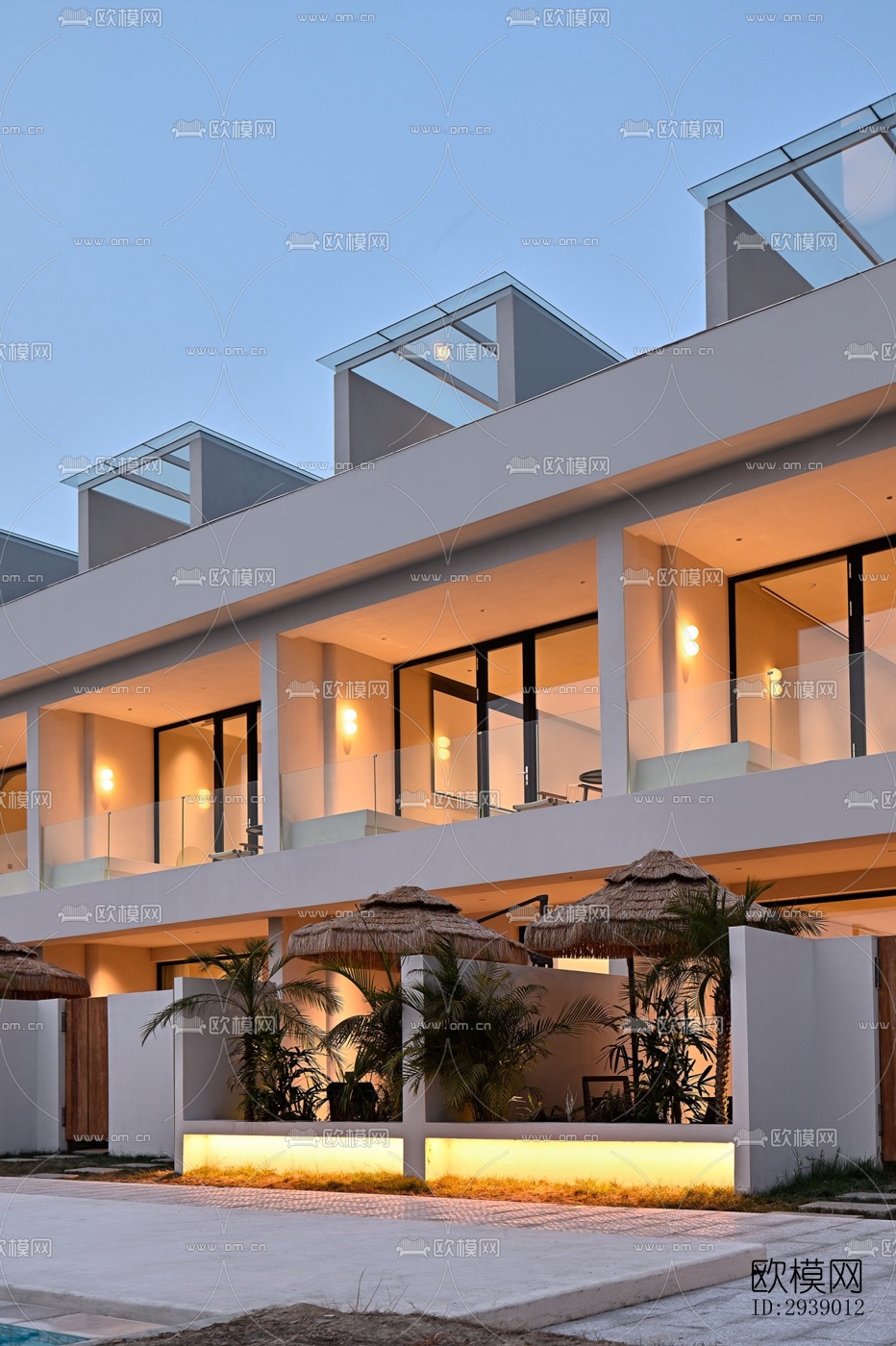 侘寂酒店民宿效果图下载（渲染图18）