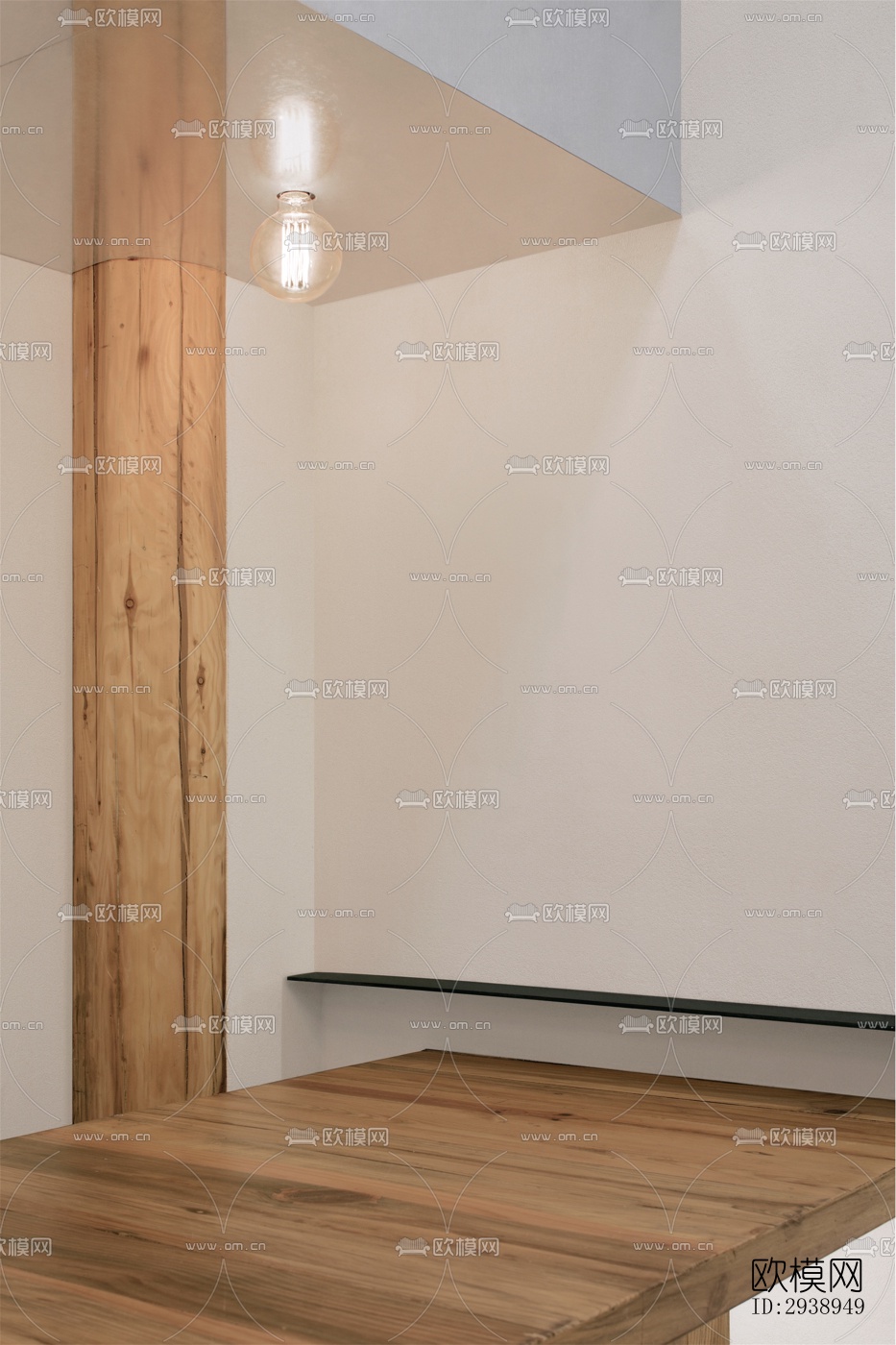 中式酒店民宿效果图下载（渲染图11）