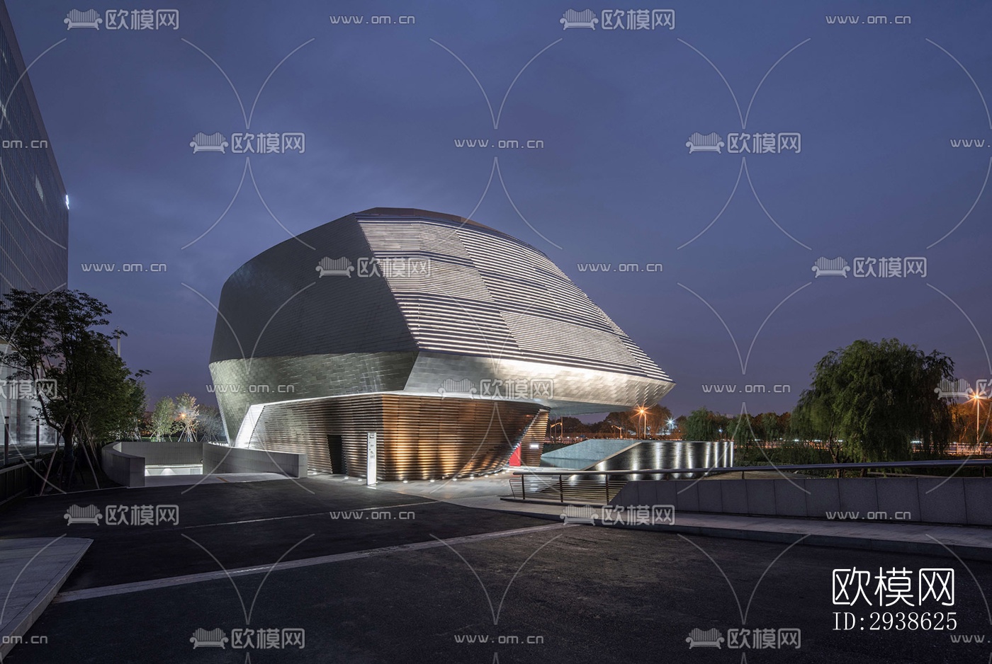 现代展览展厅效果图下载（渲染图18）