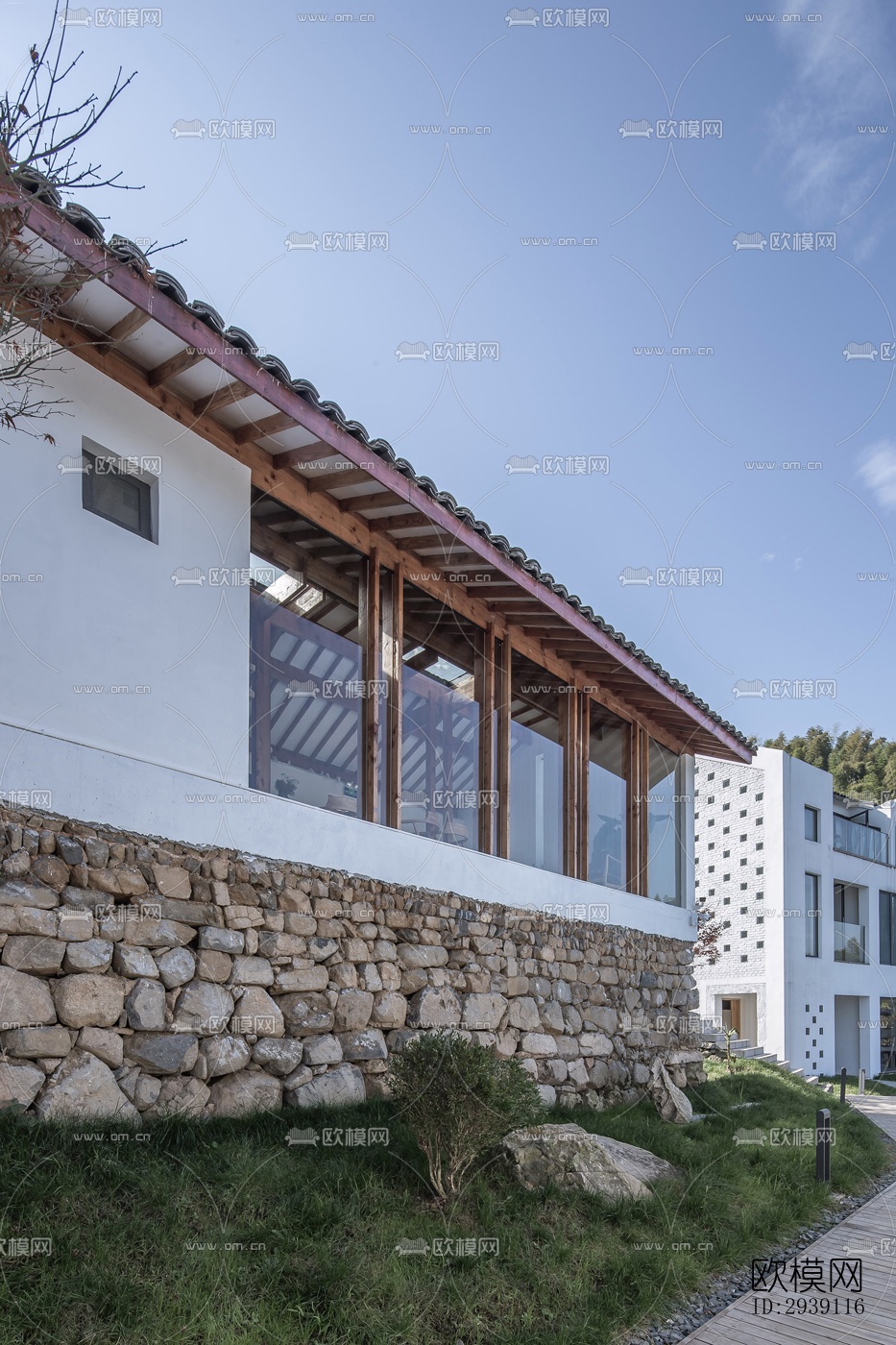 北欧酒店民宿效果图下载（渲染图6）