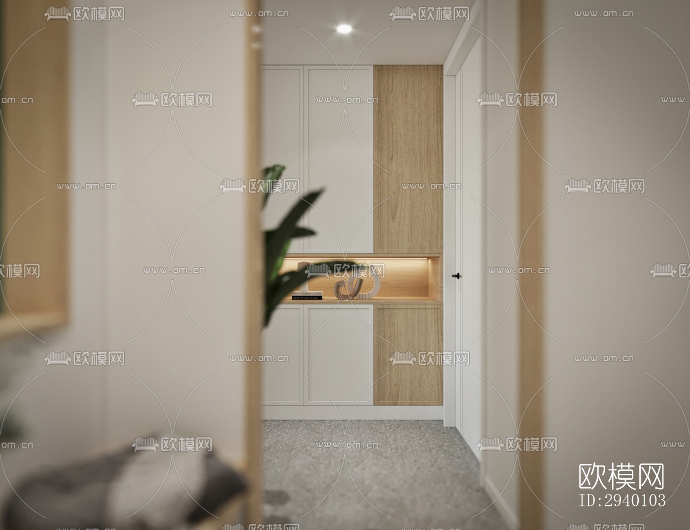 北欧平层效果图下载（渲染图6）