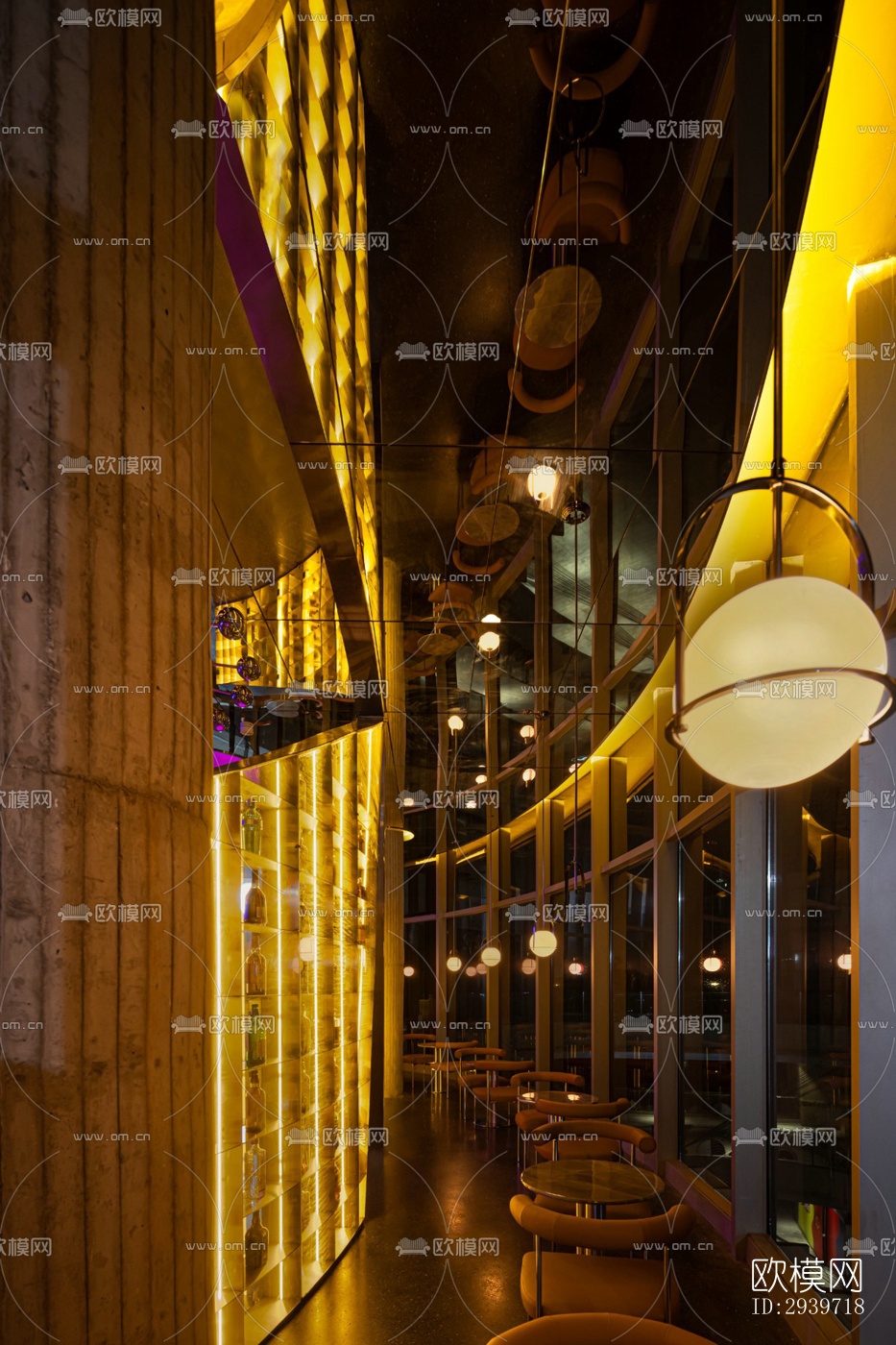 工业风酒吧效果图下载（渲染图9）