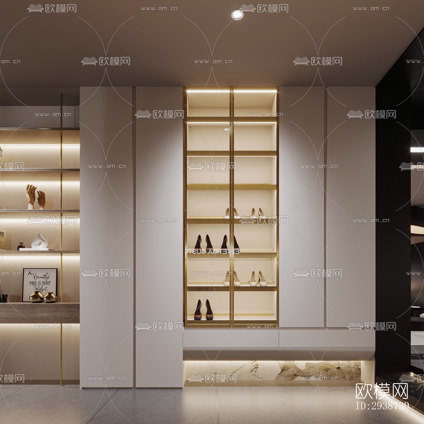 现代展览展厅效果图下载（渲染图9）