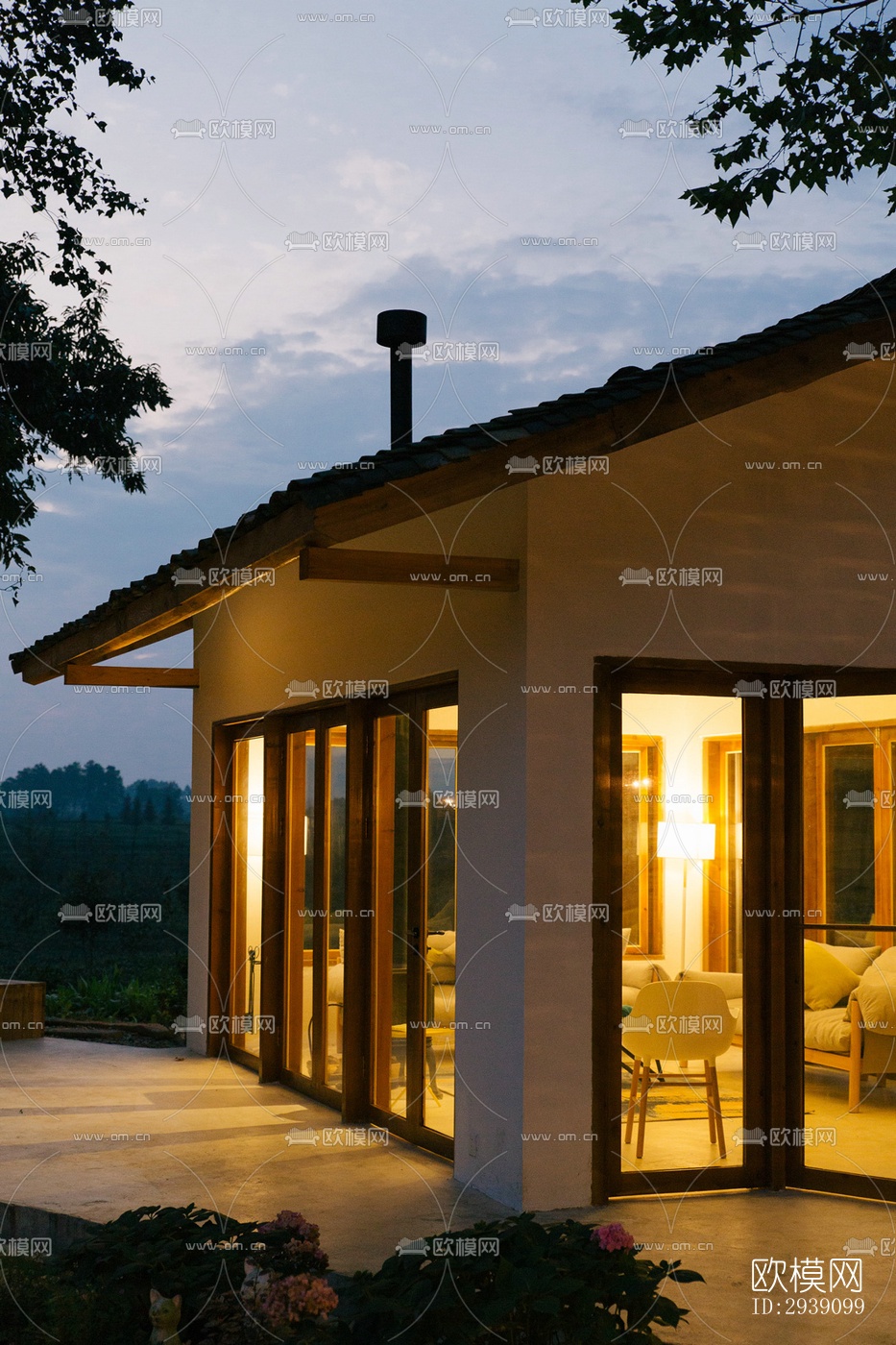 北欧酒店民宿效果图下载（渲染图8）