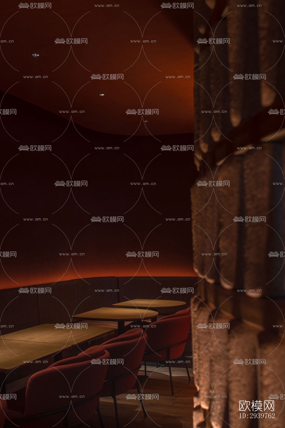 现代酒吧效果图下载（渲染图4）