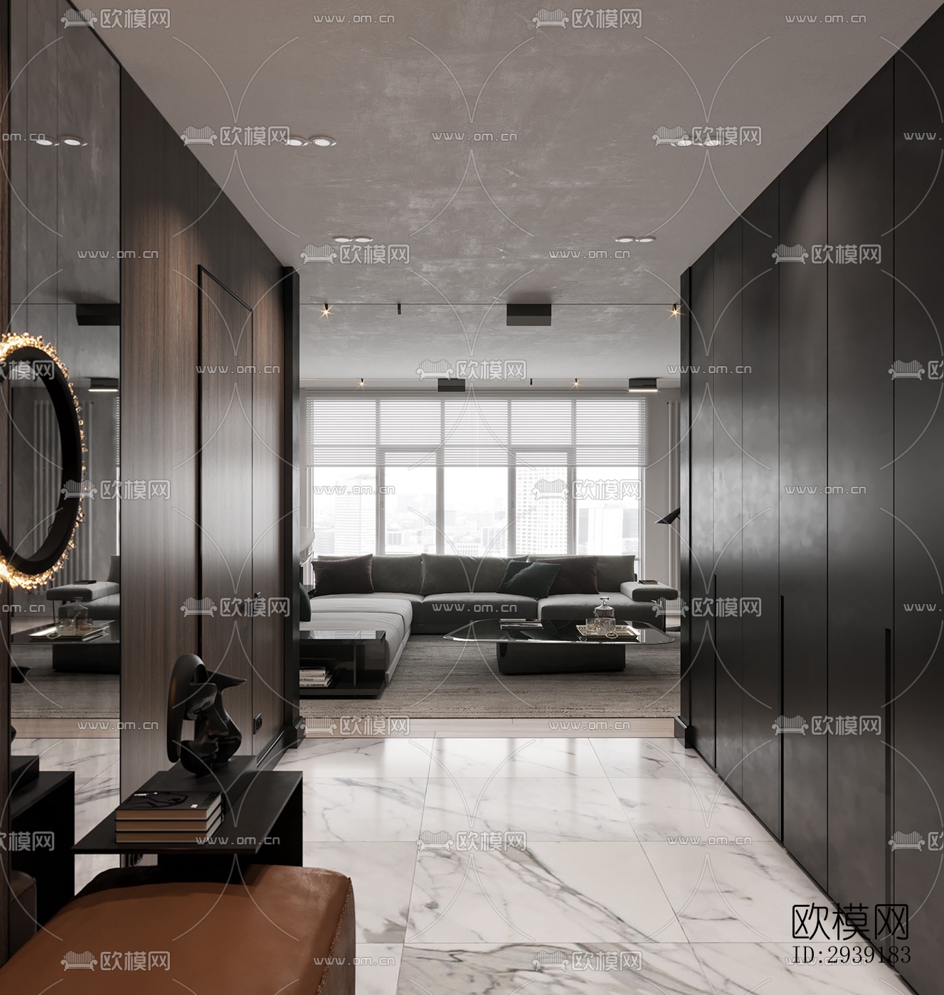 北欧酒店民宿效果图下载（渲染图5）