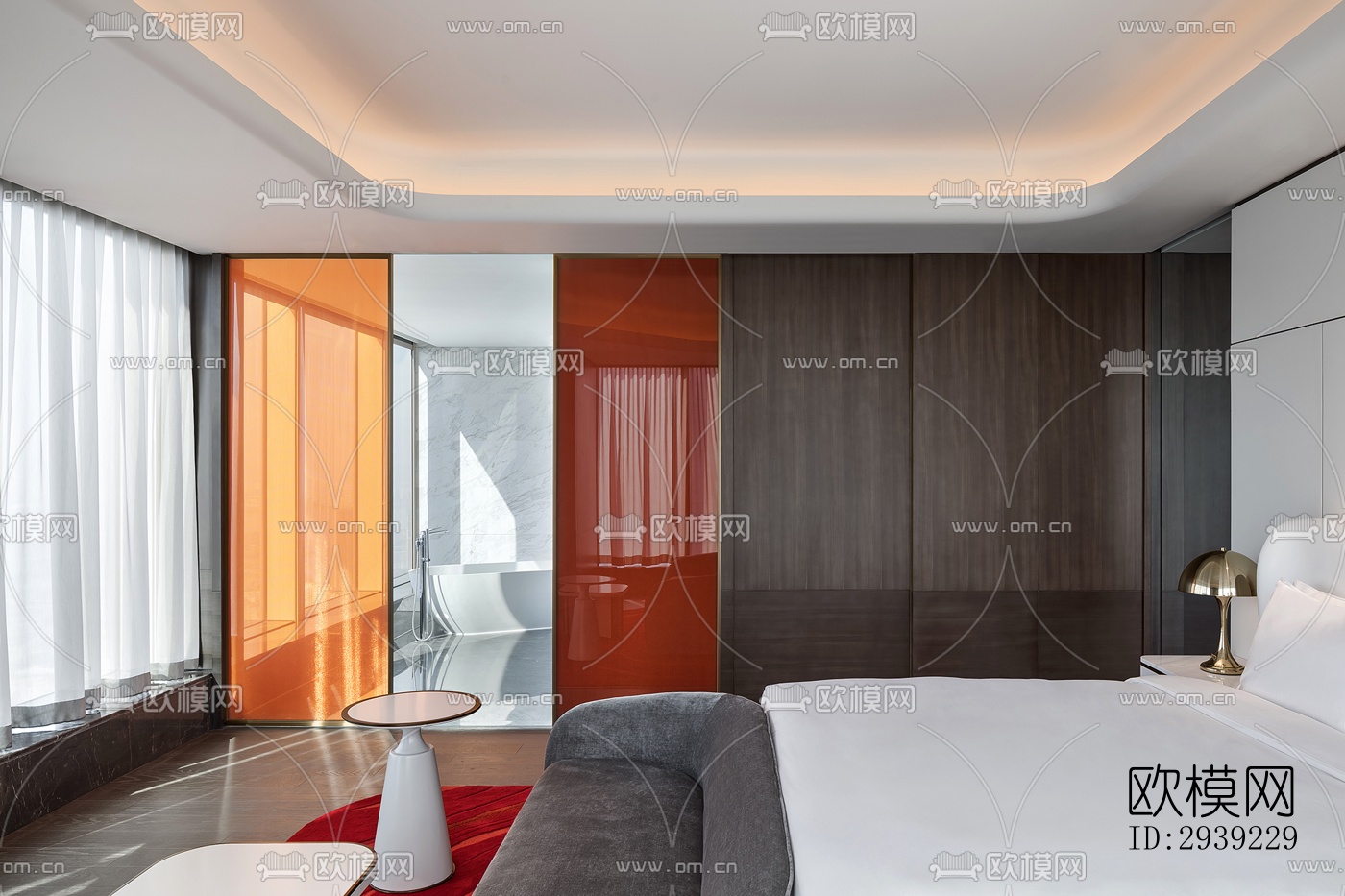 后现代酒店民宿效果图下载（渲染图11）