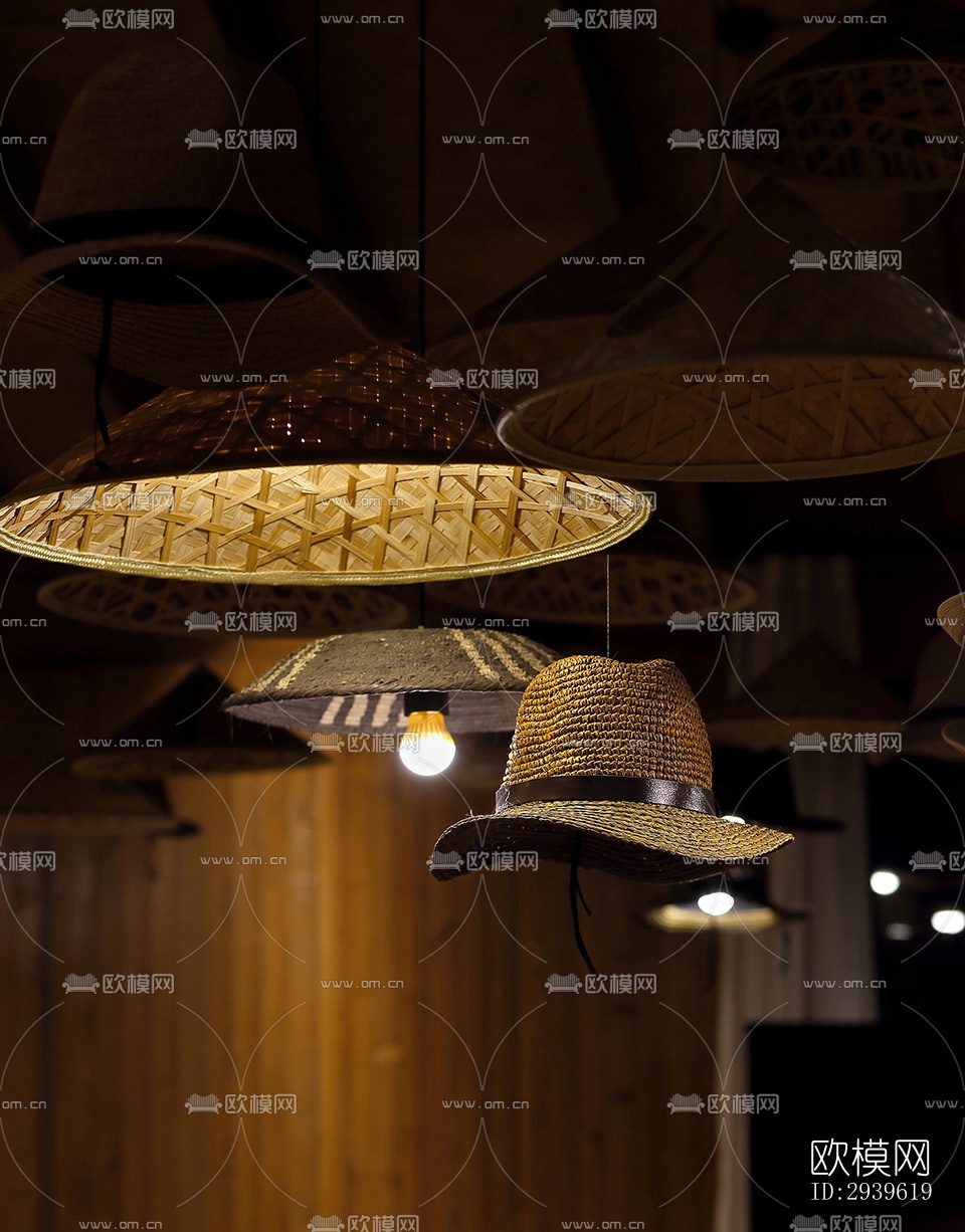 美式酒店民宿效果图下载（渲染图14）