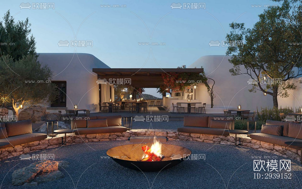 北欧酒店民宿效果图下载（渲染图12）