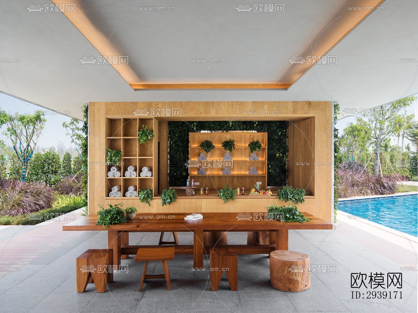 北欧酒店民宿效果图下载（渲染图5）