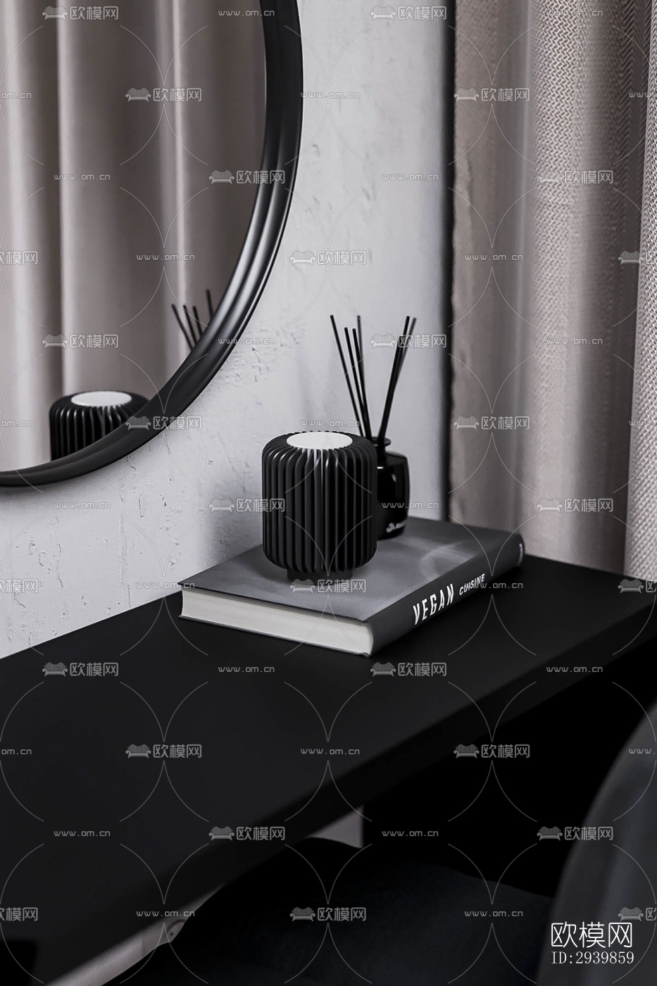 北欧别墅效果图下载（渲染图12）