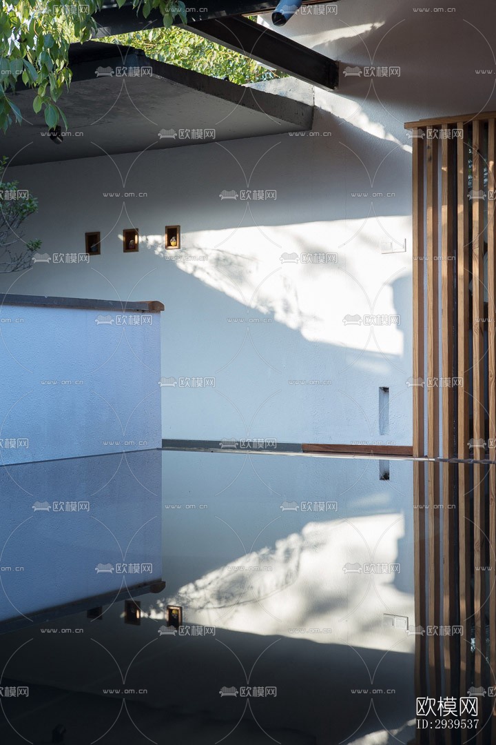 现代酒店民宿效果图下载（渲染图13）