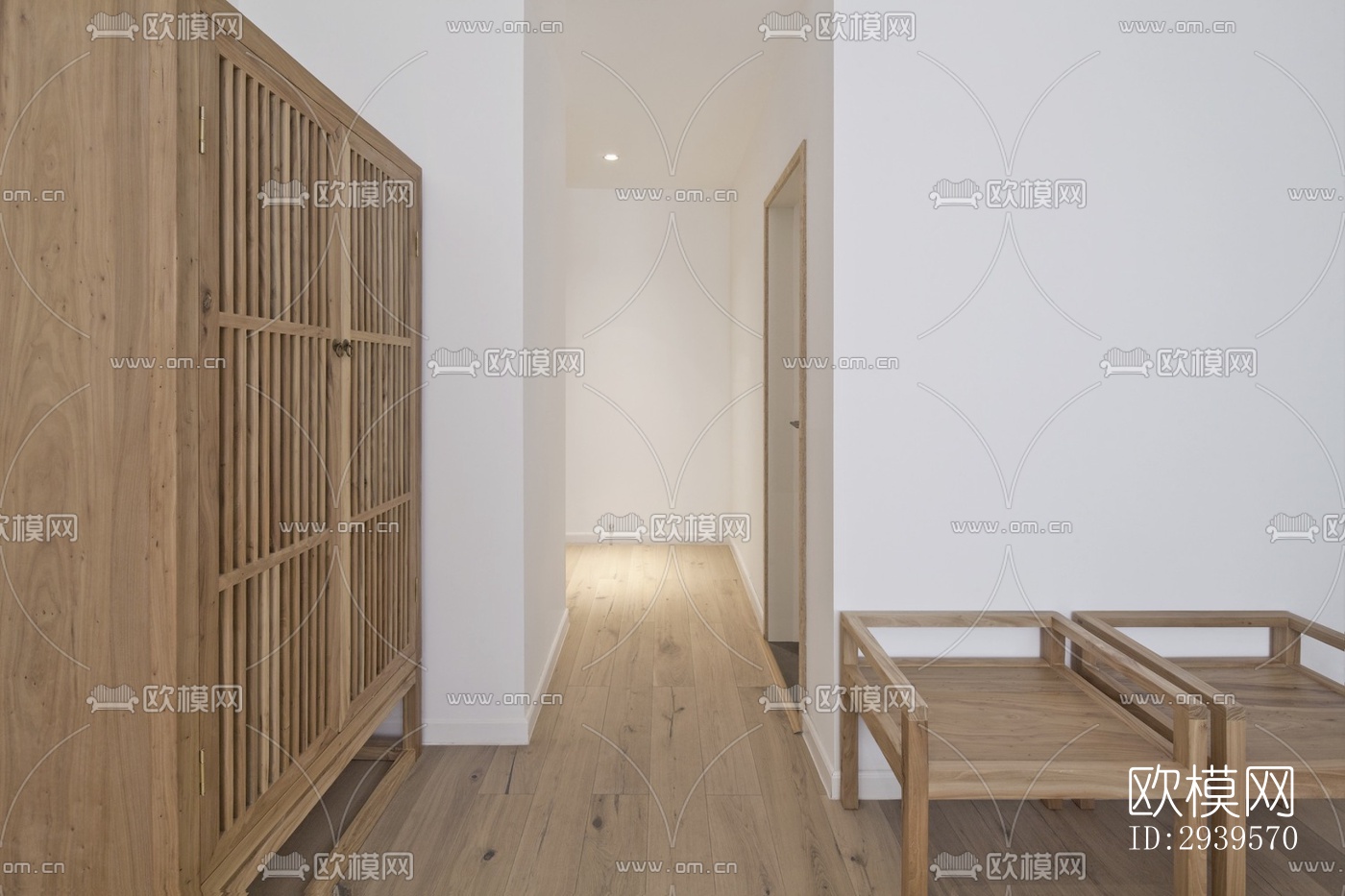 现代酒店民宿效果图下载（渲染图14）