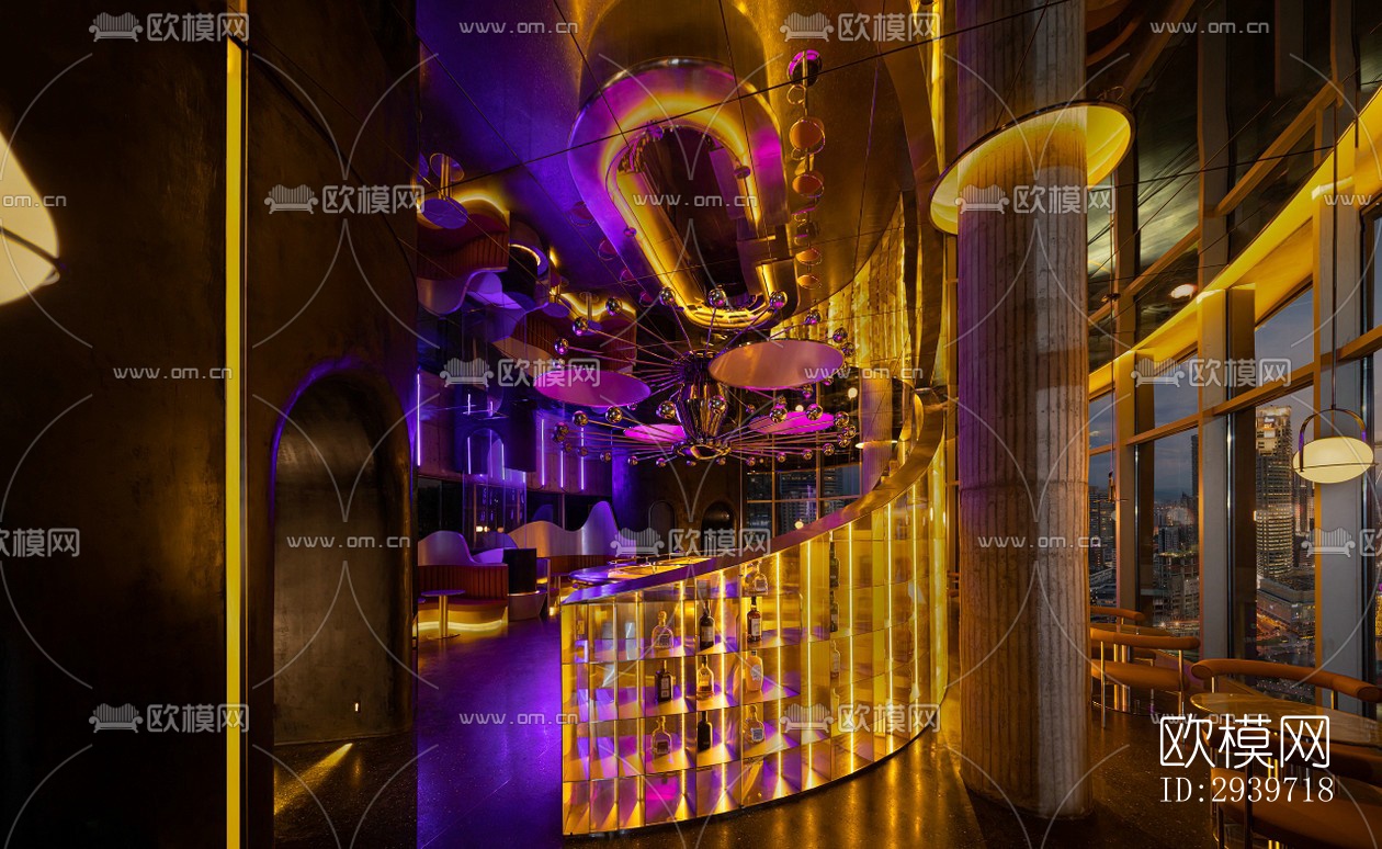 工业风酒吧效果图下载（渲染图6）