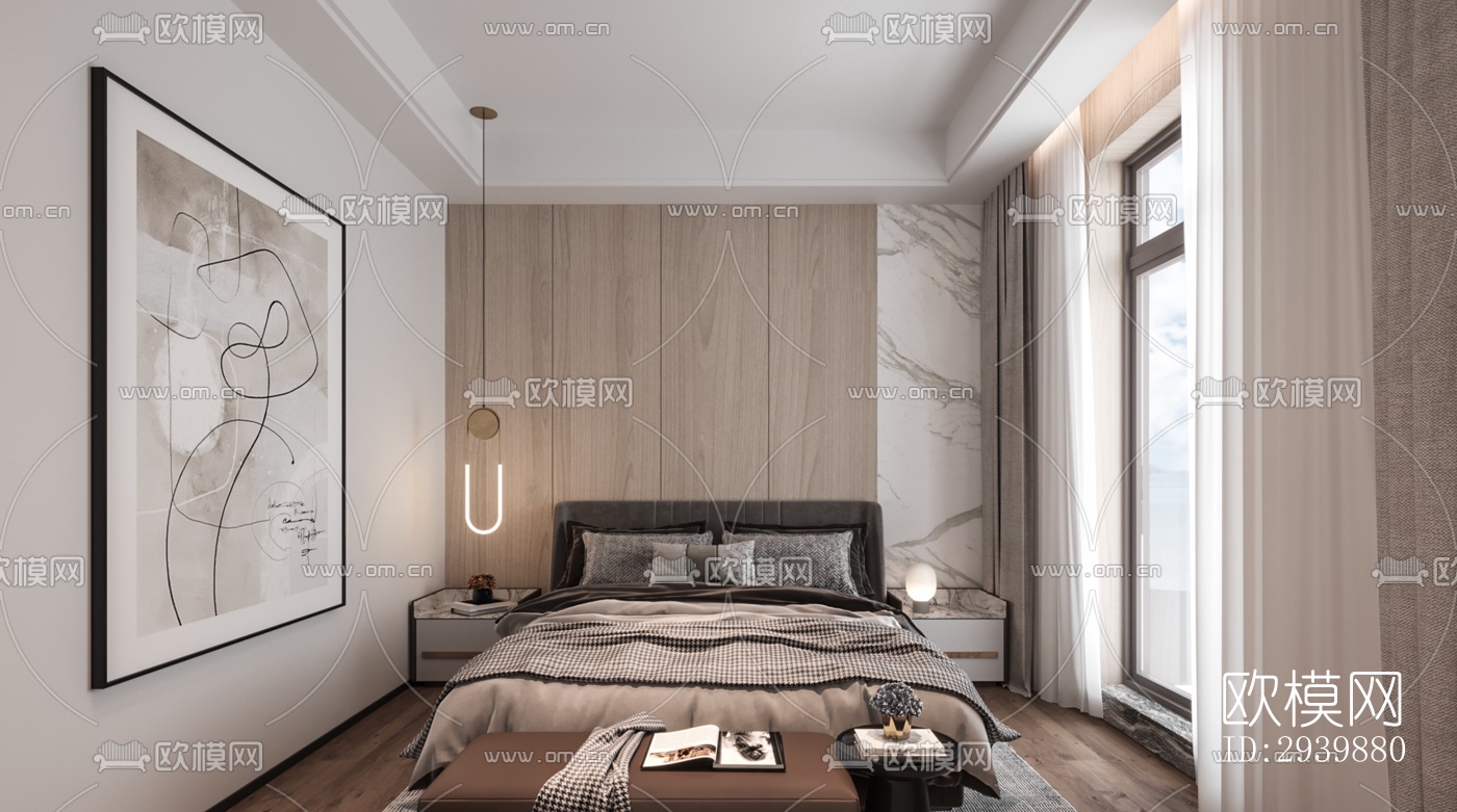 现代别墅效果图下载（渲染图12）