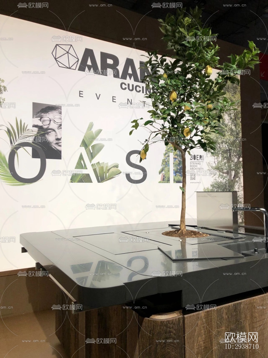 现代展览展厅效果图下载（渲染图12）