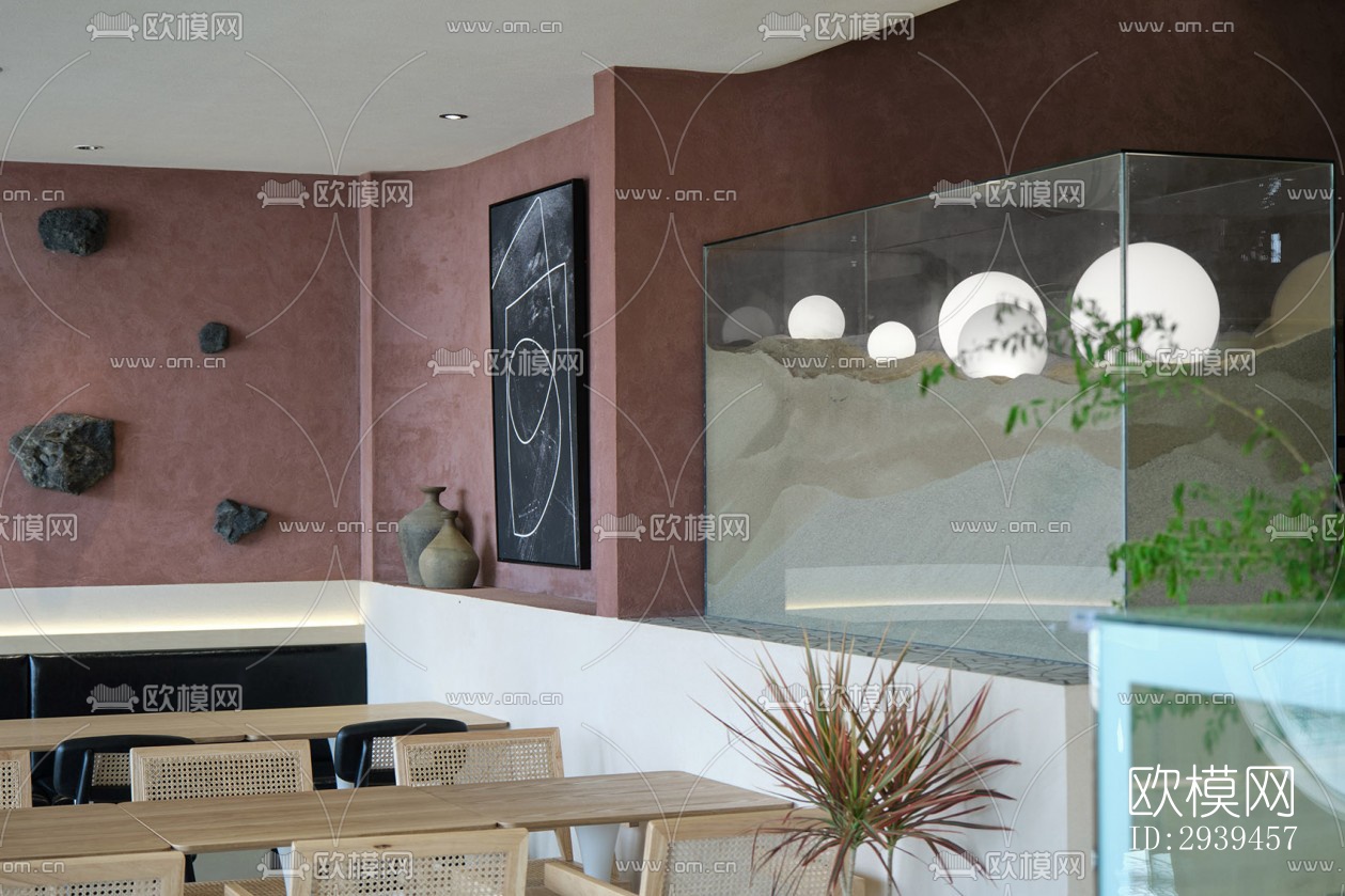 现代酒店民宿效果图下载（渲染图16）